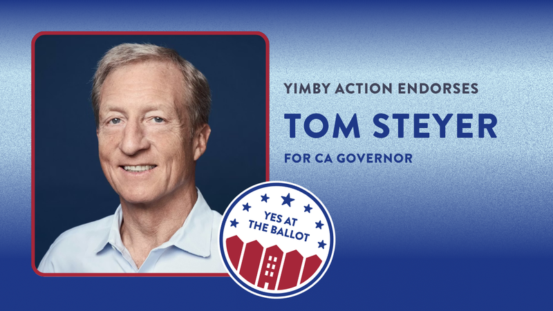 Tom Steyer Endorsement Graphic