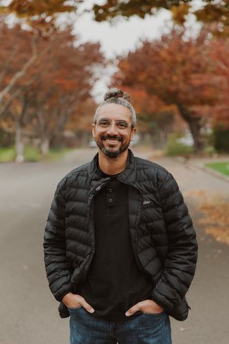 Gordon in Fall Jacket