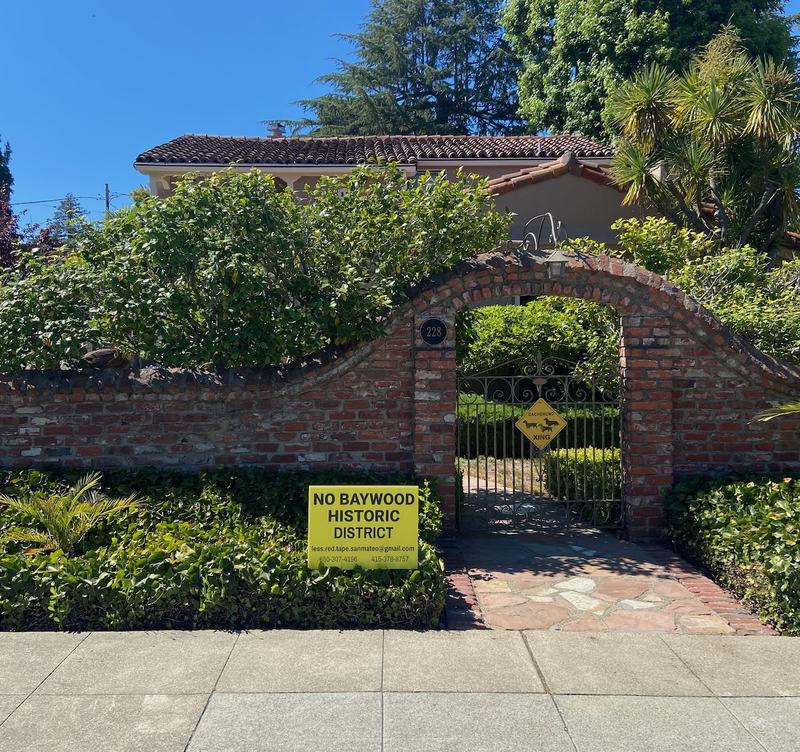 No Baywood Historic District