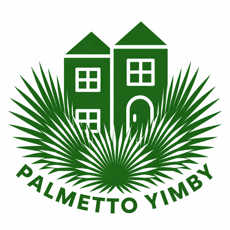 Palmetto YIMBY logo with words