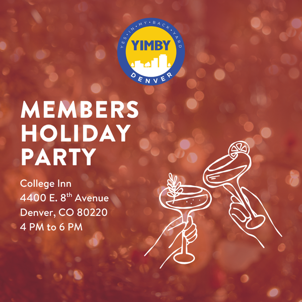 YIMBY Denver Leads and Members Holiday Party