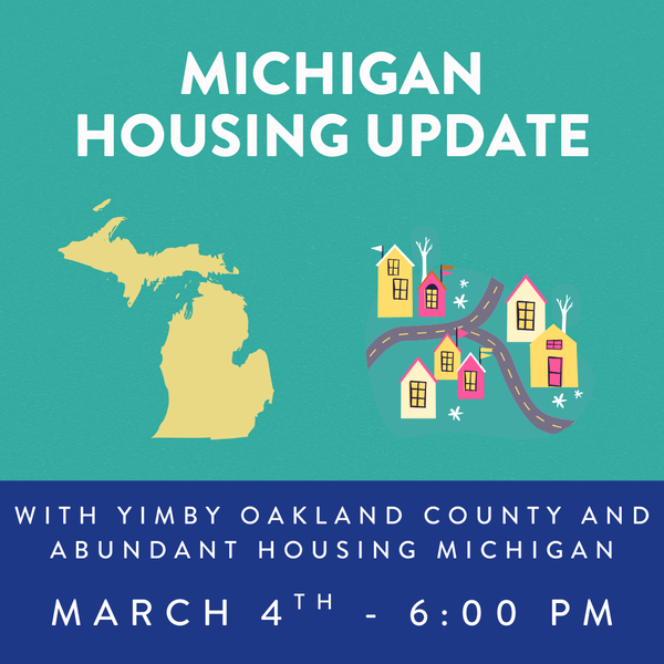Michigan Housing Update