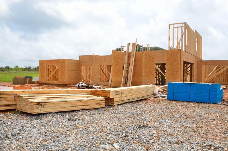 Early-stage Housing Construction Site