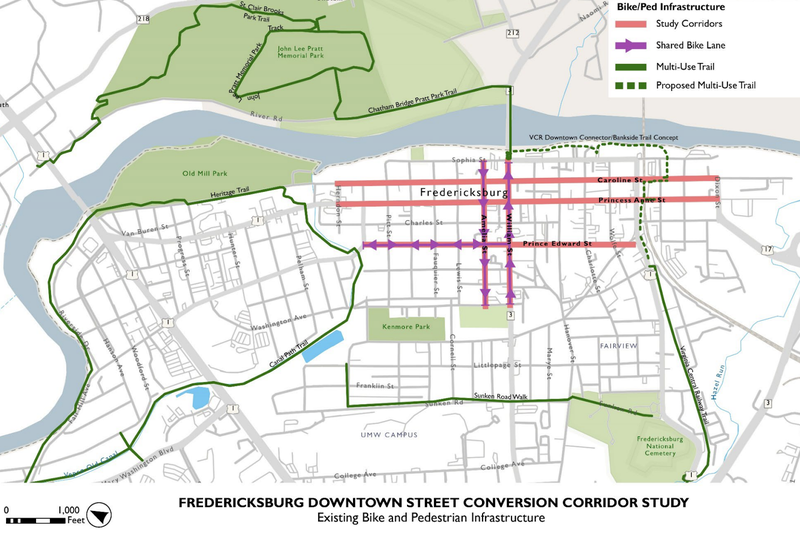 Existing Bike/ped infrastructure