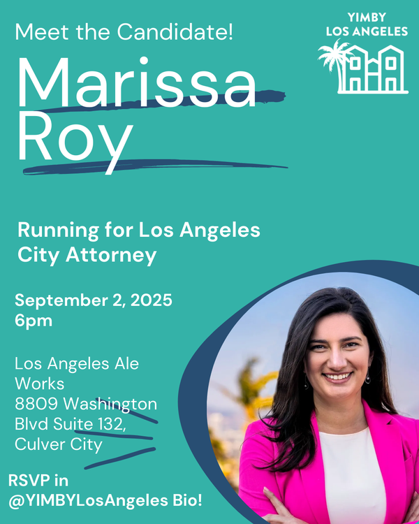 YIMBY Los Angeles Marissa Roy